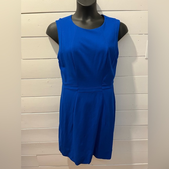Diane Von Furstenberg Dresses & Skirts - 💙 Diane von Furstenberg Royal Blue Sleeveless Dress – Size 14
